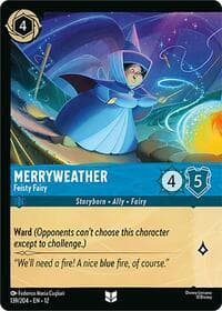 Merryweather - Feisty Fairy (Foil) - Wilds Unknown - Disney Lorcana card