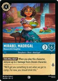 Mirabel Madrigal - Resourceful Daughter - Wilds Unknown - Disney Lorcana card