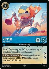 Zipper - Big Helper - Wilds Unknown - Disney Lorcana card