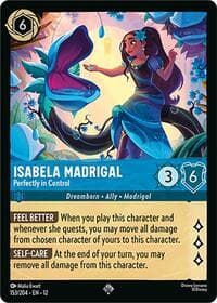 Isabela Madrigal - Perfectly in Control - Wilds Unknown - Disney Lorcana card