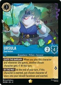 Ursula - Deal Maker - Wilds Unknown - Disney Lorcana card