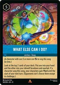 What Else Can I Do? - Wilds Unknown - Disney Lorcana card