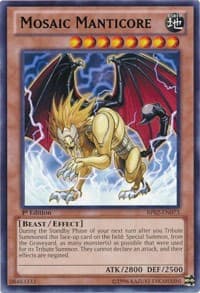 Mosaic Manticore - Battle Pack 2: War of the Giants - YuGiOh card