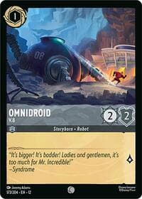 Omnidroid - V.8 - Wilds Unknown - Disney Lorcana card