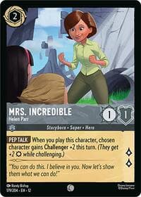 Mrs. Incredible - Helen Parr - Wilds Unknown - Disney Lorcana card