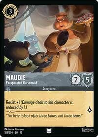 Maudie - Exasperated Nursemaid - Wilds Unknown - Disney Lorcana card