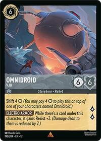 Omnidroid - V.10 - Wilds Unknown - Disney Lorcana card