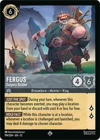 Fergus - Outpost Builder - Wilds Unknown - Disney Lorcana card