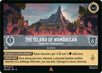 The Island of Nomanisan - Syndrome's Headquarters - Wilds Unknown - Disney Lorcana card