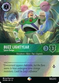 Buzz Lightyear - Space Ranger (Epic) - Wilds Unknown - Disney Lorcana card