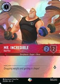 Mr. Incredible - Bob Parr (Epic) - Wilds Unknown - Disney Lorcana card
