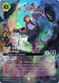 Luisa Madrigal - Confident Climber (Enchanted) - Wilds Unknown - Disney Lorcana card