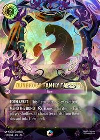DunBroch Family Tapestry (Enchanted) - Wilds Unknown - Disney Lorcana card