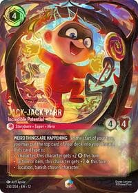 Jack-Jack Parr - Incredible Potential (Enchanted) - Wilds Unknown - Disney Lorcana card