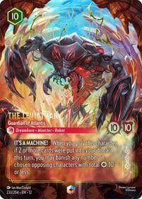 The Leviathan - Guardian of Atlantis (Enchanted) - Wilds Unknown - Disney Lorcana card
