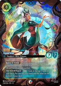Kida - Crystal Scion (Enchanted) - Wilds Unknown - Disney Lorcana card