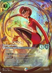 Mrs. Incredible - Determined Rescuer (Enchanted) - Wilds Unknown - Disney Lorcana card