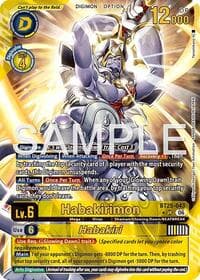 Habakirimon // Habakiri (Alternate Art) - Dual Revolution - Digimon Card Game card