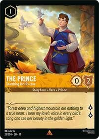 The Prince - Searching for His Love - Wilds Unknown - Disney Lorcana card