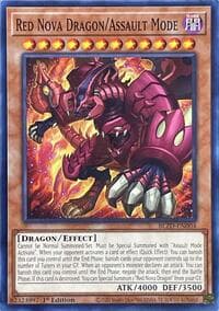 Red Nova Dragon/Assault Mode - Blazing Dominion - YuGiOh card