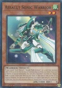 Assault Sonic Warrior - Blazing Dominion - YuGiOh card