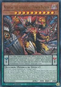 Nervedo the Shadebeast Power Patron - Blazing Dominion - YuGiOh card