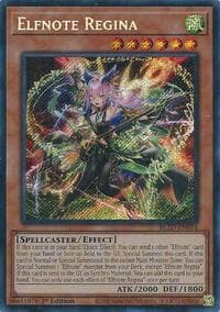 Elfnote Regina - Blazing Dominion - YuGiOh card