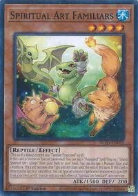 Spiritual Art Familiars - Blazing Dominion - YuGiOh card