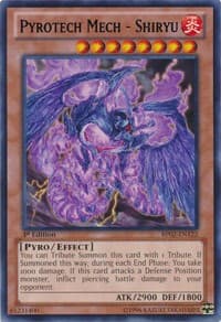 Pyrotech Mech - Shiryu - Battle Pack 2: War of the Giants - YuGiOh card