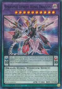 Starving Venom Wing Dragon - Blazing Dominion - YuGiOh card