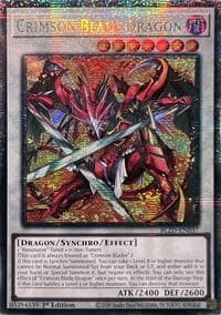 Crimson Blade Dragon (Starlight Rare) - Blazing Dominion - YuGiOh card