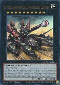 Superdreadnought Rail Cannon Flying Launcher - Blazing Dominion - YuGiOh card