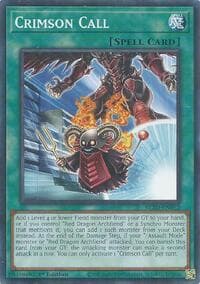 Crimson Call - Blazing Dominion - YuGiOh card