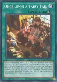 Once Upon a Fairy Tail - Blazing Dominion - YuGiOh card
