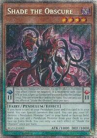 Shade the Obscure (Starlight Rare) - Blazing Dominion - YuGiOh card