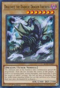 Draluvice the Diabolic Dragon Fortress - Blazing Dominion - YuGiOh card