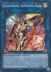 Flametongue the Burning Blade - Blazing Dominion - YuGiOh card