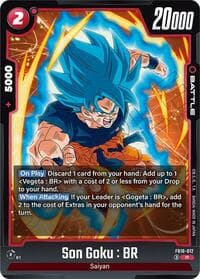 Son Goku : BR - Cross Force - Dragon Ball Super: Fusion World card