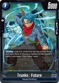 Trunks : Future - FB10-033 - Cross Force - Dragon Ball Super: Fusion World card