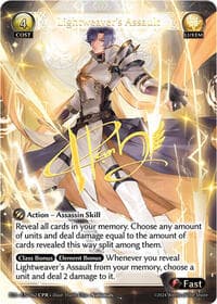 Lightweaver's Assault (CPR) - Promotional Cards - Grand Archive TCG card