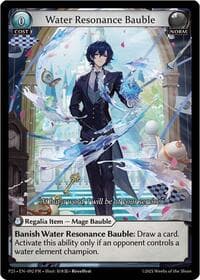 Water Resonance Bauble - Promotional Cards - Grand Archive TCG card