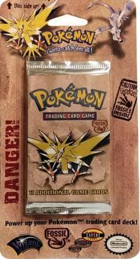 Fossil Blister Pack - Fossil - Pokemon card