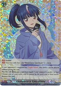 Elementaria Sanctitude (TDR) - DZ-SS12: Master Deckset -Erika Myojo- - Cardfight Vanguard card