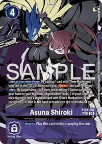 Asuna Shiroki (SP) - Dual Revolution - Digimon Card Game card