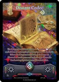Distant Codec - Creator Promos - Elestrals card