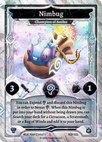 Nimbug - Champion of Aeolus - Elestrals Premier Packs - Elestrals card