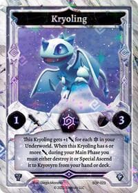 Kryoling - Elestrals Premier Packs - Elestrals card
