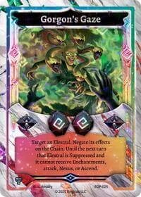 Gorgon's Gaze - Elestrals Premier Packs - Elestrals card