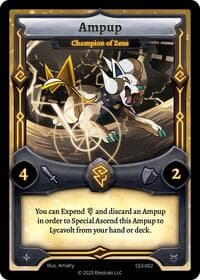 Ampup - Champion of Zeus - Shattered Stars Chapter 3 [SS3] - Elestrals card
