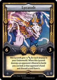 Lycavolt - Shattered Stars Chapter 3 [SS3] - Elestrals card